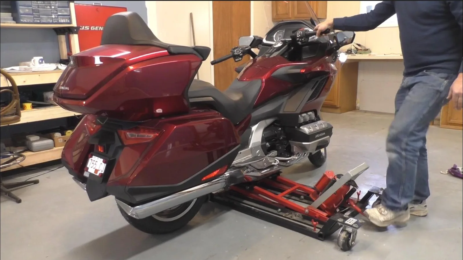 Jacking Up the bike